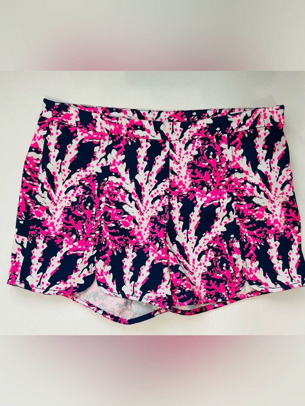 Lilly Pulitzer Hazelle Stretch Short Nauti Navy Beyond The Sea